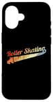 Coque pour iPhone 16 Vintage Roller Skating Roller Skates Instructor