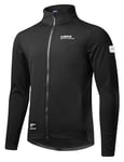 INBIKE Vestes Cyclisme Homme Hiver Veste VTT Thermique Coupe-Vent Maillot de vélo Haute Élasticité Softshell Vêtements d'hiver Manteaux de Sport LS023-S