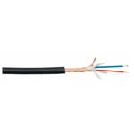 Black mic/line cable 100 m