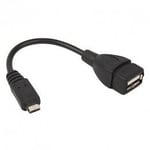 CABLING® Micro USB OTG Câble Host Mode Data Syncro Pour Samsung Galaxy S2 Galaxy S3 / SIII GT-i9300 NEXUS 7 NEXUS 10