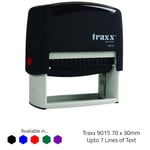 Traxx 9015 70 X 30mm - Personalised Custom Made Self-inking Rubber Stamp