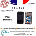 ✅ Ecran LCD et tactile Noir Avec Châssis Pour Motorola E6 Play ✅