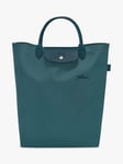 Longchamp Le Pliage Green Medium Top Handle Tote Bag