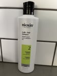 New Nioxin System 2 Scalp Cleanser for Fine Natural Noticeably Thinning Hair 300