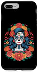 Coque pour iPhone 7 Plus/8 Plus La Catrina Souls Day Of Dead Day of Los Muertos Halloween