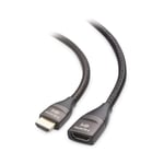 Rallonge Hdmi 48 Gb/S Ultra 8K (Rallonge Hdmi Mâle Vers Femelle/Câble D¿Extension Hdmi) - 1 Mètre[VID062392] - Accessoires Audio Vidéo