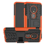 Offroad Motorola Moto G7 Plus skal - Orange