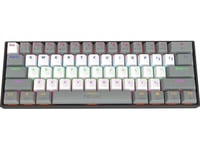 Delux Wireless Mechanical Keyboard Delux Km33 Bt Rgb (Grey/White) - Tastatur - Grå