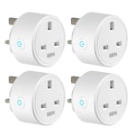 HBN Smart Plug WiFi Socket Work with Alexa Echo and Google Home, Smart Timer No