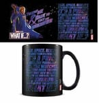 What If? (Ponder The Question) Black Coffee Mug