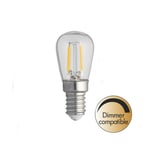 Unison dimbar LED päronlampa 2200K 60lm E14 0,8W