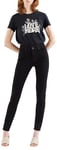 Levi's Women's 310 Shaping Super Skinny Jeans, Black Squared, 31W / 30L