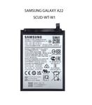 Batterie Interne Samsung SCUD WT-W1 Pour Samsung Galaxy A22 5G + Bande Adhesif