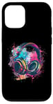 iPhone 12/12 Pro Headphones Music DJ Music Headphones Splash EDM Music Lover Case