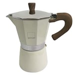 gnali&zani gnali&zani_EZ 003/IND/CREA Venezia Coffee Maker 3 Cups Induct Cream, Aluminium