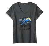 Womens Batman Get Dressed V-Neck T-Shirt