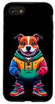 Coque pour iPhone SE (2020) / 7 / 8 Staffordshire Bull Terrier Veste pour chien