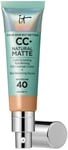 IT Cosmetics CC+ Natural Matte Base de Maquillaje en Crema SPF40 #Neutral Tan 32 ml