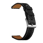 Withings ScanWatch 2 38mm Armband i äkta läder, svart