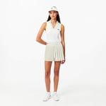 Lacoste Short Tennis plissé shorty intégré Taille 38 Gris/jaune