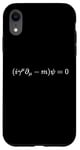 Coque pour iPhone XR Dirac Equation Quantum Mechanics Physics Cadeau étudiant