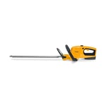 STIGA SHT 100e Kit Taille-haie à Batterie, 55 cm Lame Double Action, Batterie 20V, 40 Min d'autonomie, Yellow/Grey/Black