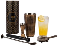 Licensierad Produkt Cocktailset Koppar Vintage