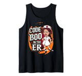 Code Boo In The Er Crew Ghost Boo-jee Nurse Halloween Tank Top