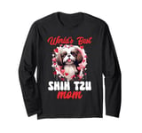 Shih Tzu Dog Breed Pet World's Best Shih Tzu Mom Long Sleeve T-Shirt