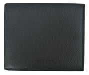 Giorgio Armani Portefeuille Pliable Y2R214 YEM4J de Livre Hommes en Cuir Bleu