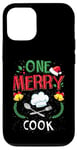 Coque pour iPhone 12/12 Pro One Merry Cook Cooking Chef Ugly Christmas Pull