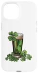 iPhone 15 St. Patricks Day Paddys Design Fun to Beers Whiskey Party Case