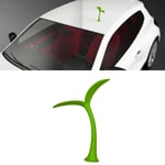 3d Car Roof Ornament Universal Lovely Small Sapling Sticker for Car Roof Bumper