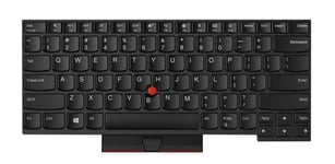 Lenovo Lite-On - erstatningstastatur for bærbar PC - med Trackpoint - QWERTY - Russisk