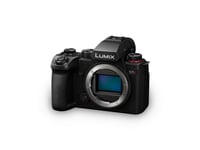 Panasonic Lumix S5II, 24,2 MP, 12000 x 8000 pixlar, CMOS, 6K Ultra HD, Pekskärm, Svart