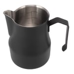 (Matte Black 550ml)Milk Jug Steamer Cup Uniform Milk Jug Rate For Office