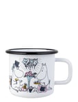 Moomin Enamel Mug 37Cl Date Night White Moomin