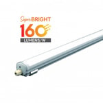 V-Tac vattentät 32W LED armatur - 150 cm, 160 lm/W, IP65, länkbar, 230V - Dimbar : Inte dimbar, Kulör : Kall