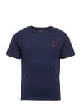 Ralph Lauren Kids Cotton Jersey Crewneck Tee Blå