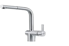 Franke Kitchen sink tap made spout Atlas NEO Pull-out Window-stainless steel 115.0521.439, Grey