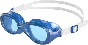 Speedo Futura Classic Junior Childrens Swimming Goggles 6-14 Years Blue & Clear