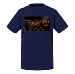 T-Shirt Enfant Apex Legends Mirage Flammes Battle Royale Jeux Video