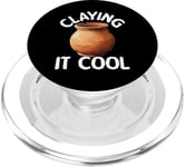 Pottery Claying It Cool Machine à poterie PopSockets PopGrip pour MagSafe