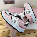 Kawaii Sanrio Hello Kitty Lätta Andningsbara Skor All-match Rosa Damskor Sneakers Casual Skor Full Storlek För Flickor Present 37 HelloKitty-1