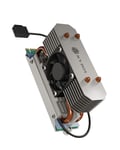 ICY BOX M.2 Cooler with Fan and Heatpipe Heatsink for M.2 NVMe & SAT (US IMPORT)