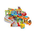 VTech - Tut Tut Bolides, Mon Premier Garage Interactif avec Camion Éthan Pro de la Dépanne, Garage Voitures Enfant, 9 Zones Magiques, Cadeau Garçon et Fille de 1 An à 5 Ans - Contenu en Français