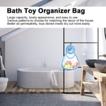 Bathroom Children Toys Storage Bag Cute Cartoon Pattern Mesh Bath Tidy Storage N