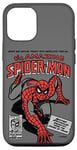 Coque pour iPhone 15 Marvel The Amazing Spider-Man Couverture de bande dessinée rétro