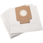 vhbw 5x sacs aspirateurs - papier, 16,5cm x 18cm beige - compatibles avec Hoover TFS5100011, TFG5123021FSG, TFG5123011, TFS5100017