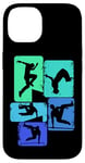 Coque pour iPhone 14 Parkour Traceur Freerunner Freerunning Enfants Garçons